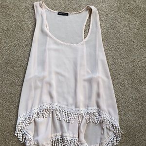 Fringe top